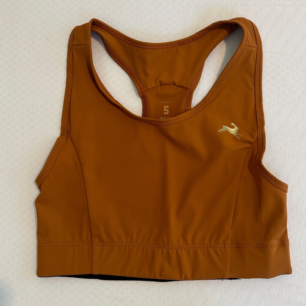 Tracksmith Allston Bra Caramel color size Small